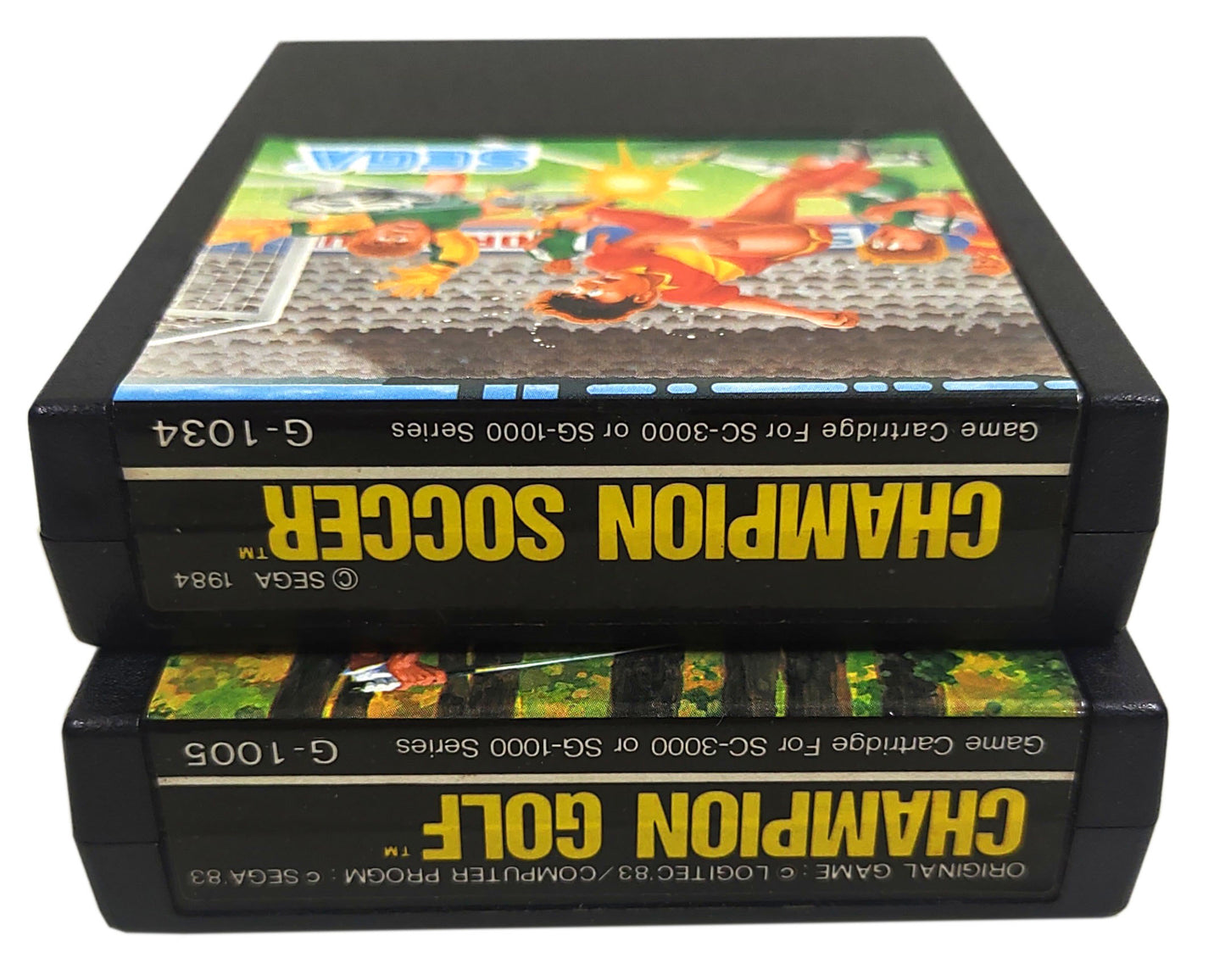 Champion Soccer & Golf - SEGA SG1000/SC3000/SEGA Mark 3