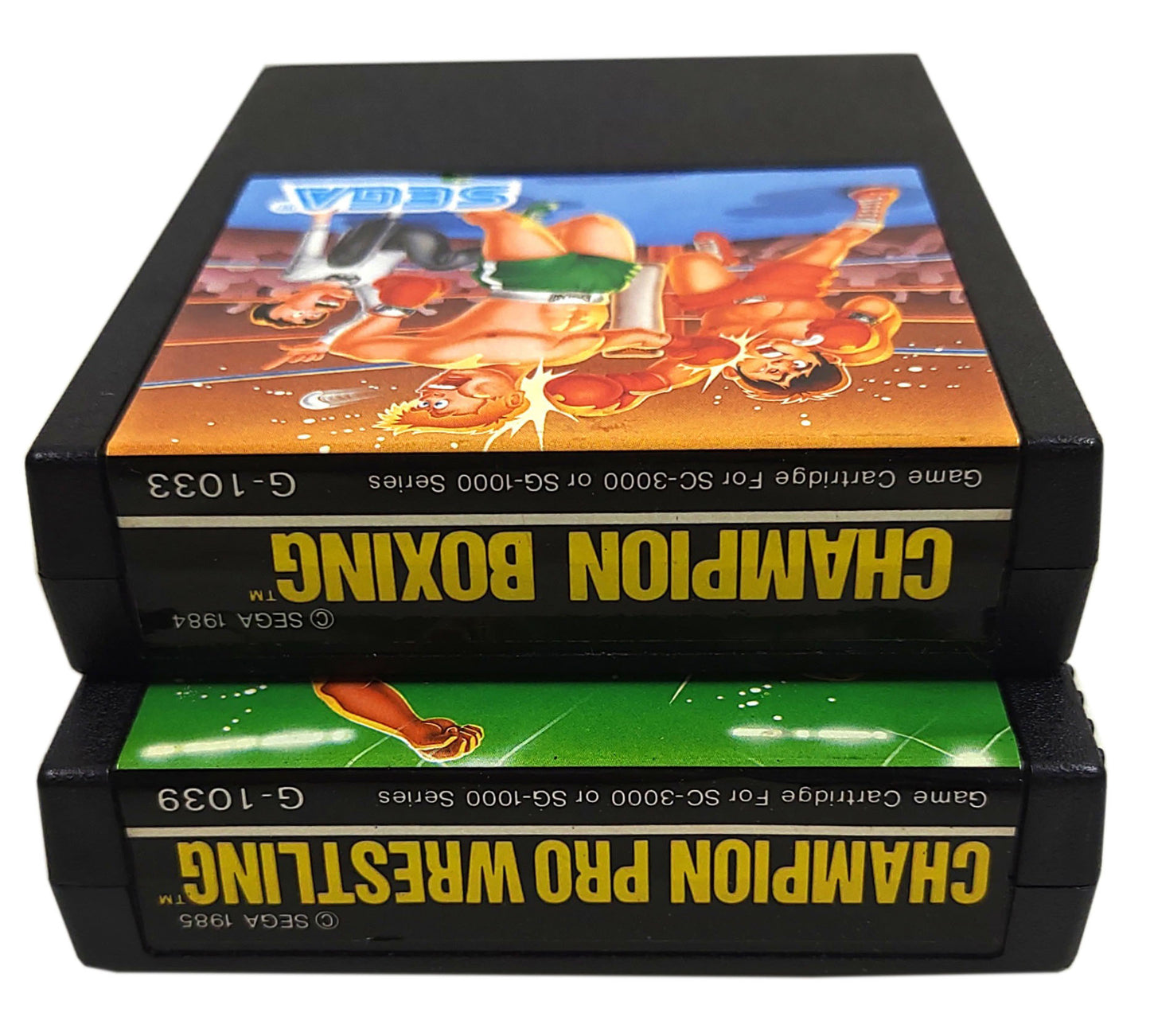 Champion Boxing & Pro Wrestling - SEGA SG1000/SC3000/SEGA Mark 3