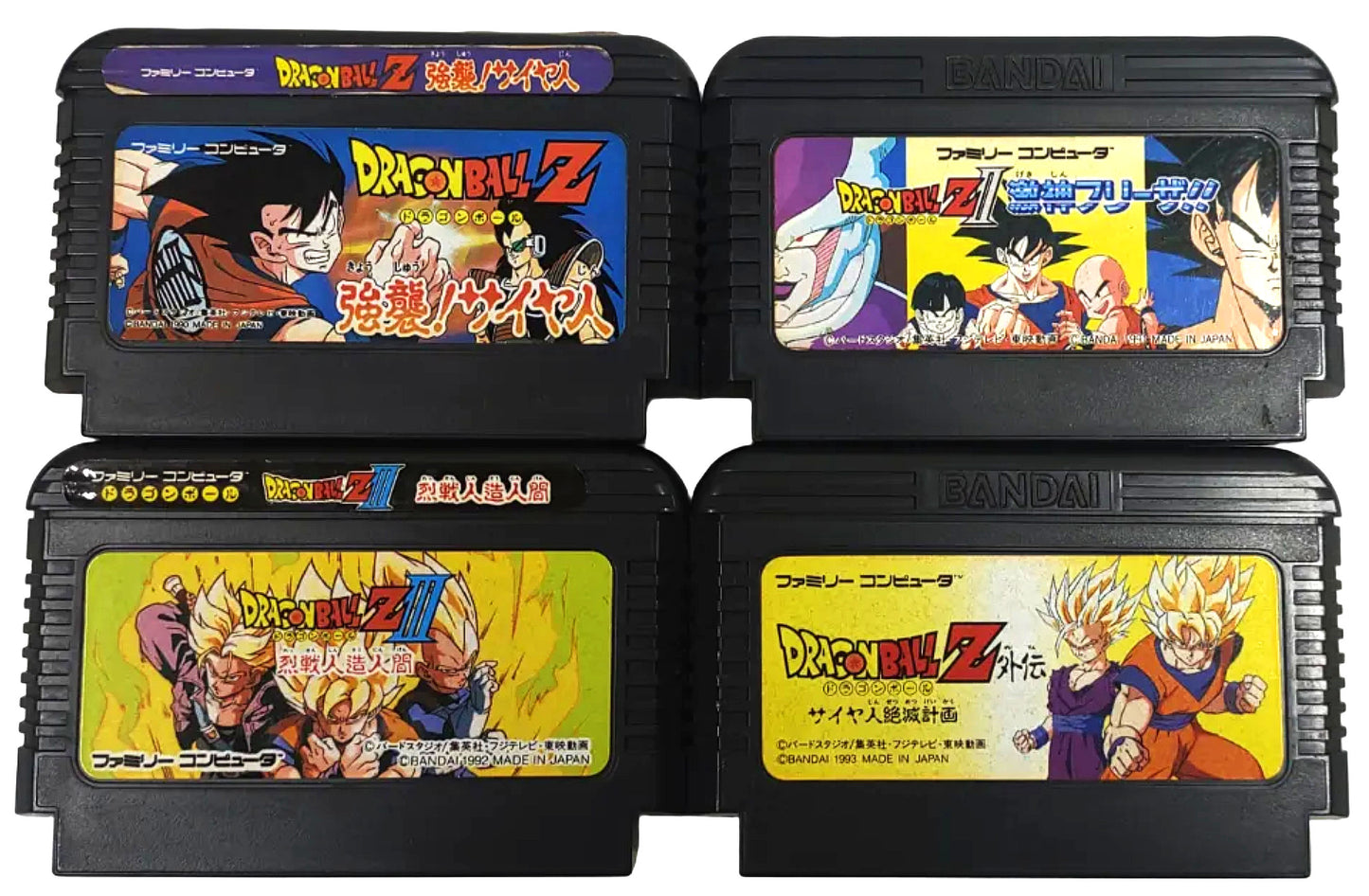 Dragon Ball Z 1,2,3 + Gaiden - Famicom / NES