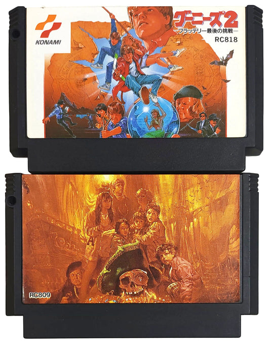 Goonies 1 e 2 - Famicom / NES