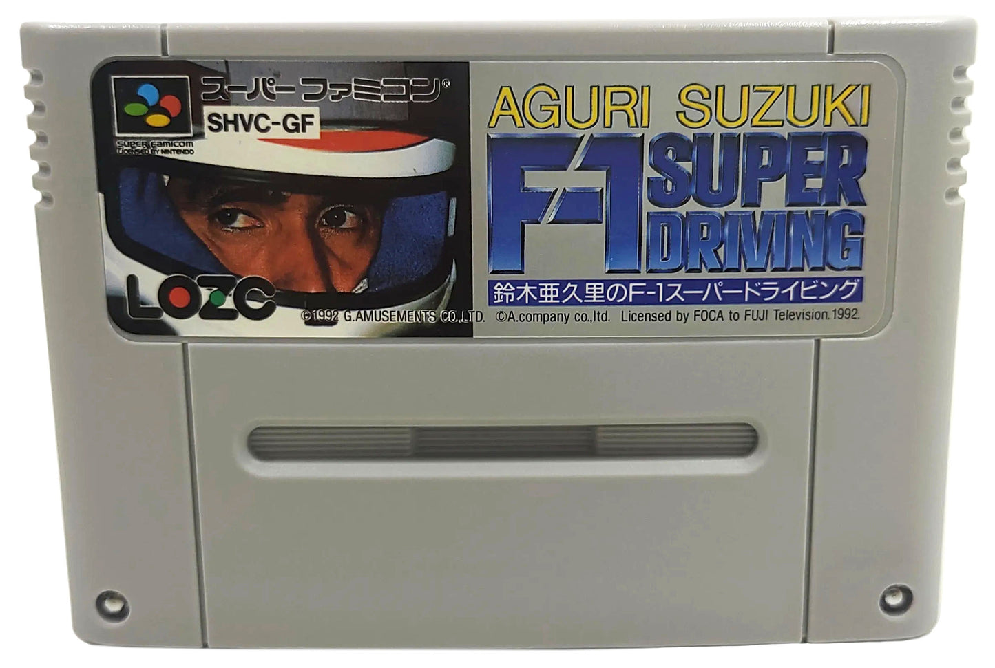 Aguri Suzuki: F-1 Super Driving - Super Famicom / SNES