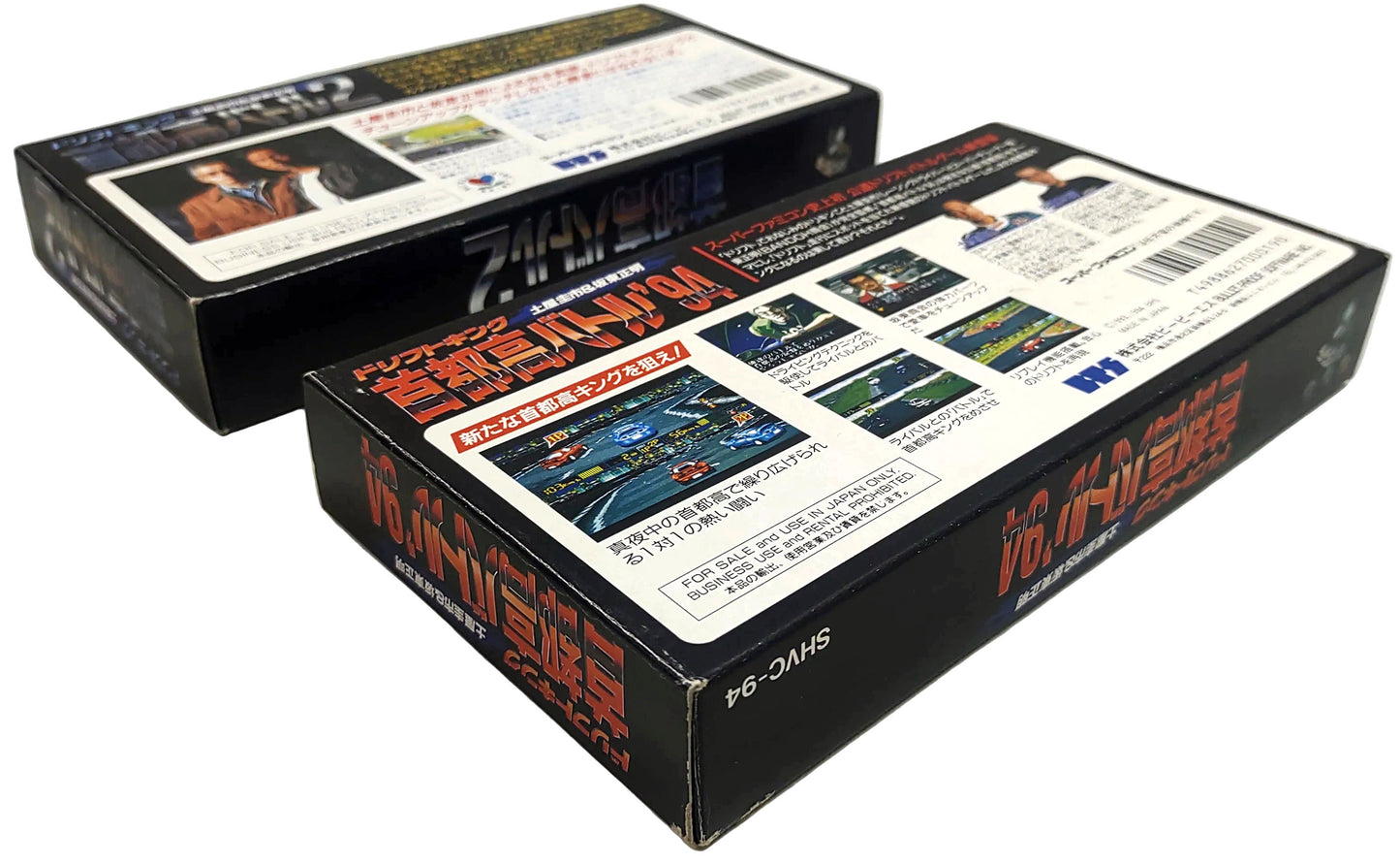 Drift King Shutokou Battle '94 e 2 - Super Famicom / SNES