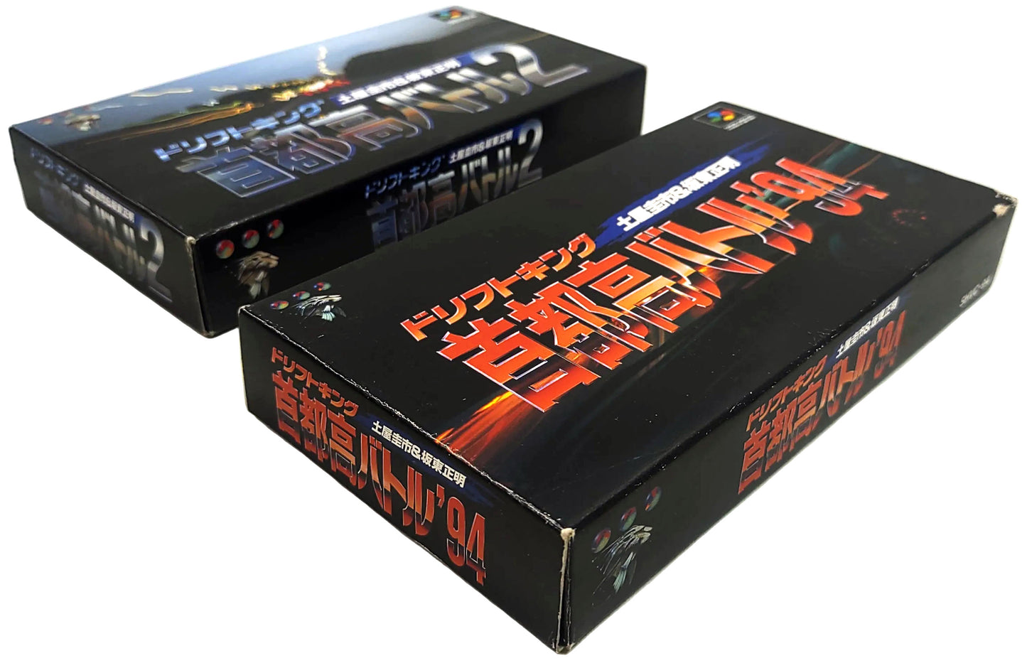 Drift King Shutokou Battle '94 e 2 - Super Famicom / SNES
