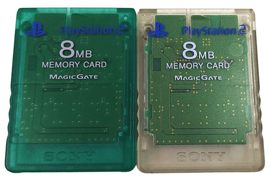 2x Memory Cards Originais Sony - Sony Playstation 2