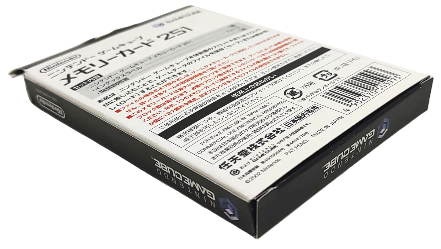 Memory Card Original - Nintendo Game Cube