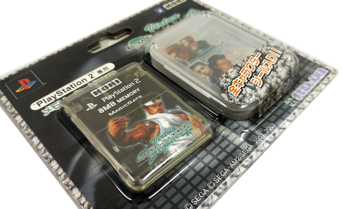Memory Card Original Hori Virtua Fighter 4 Edição Limitada - Sony Playstation 2 PS2