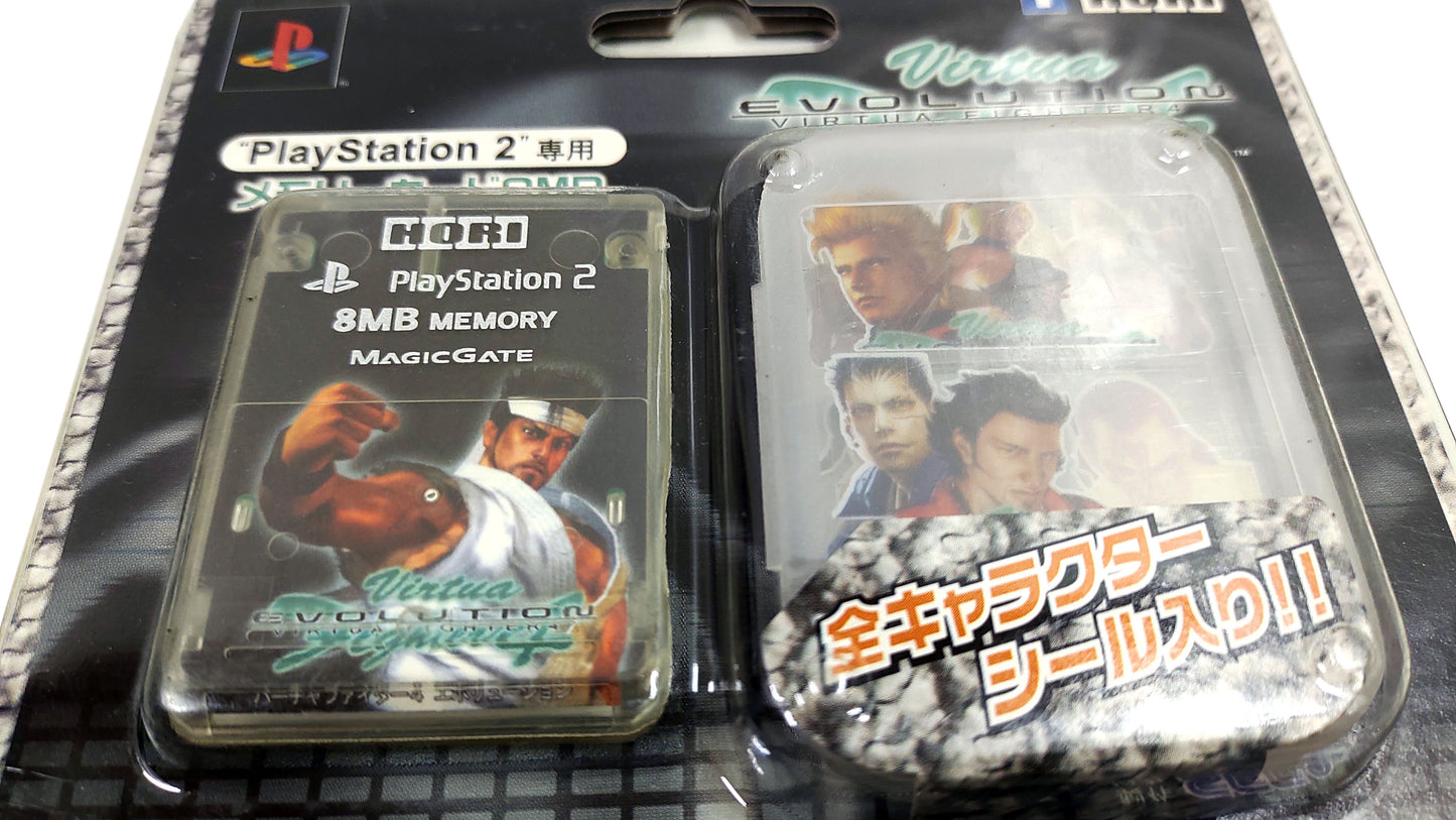 Memory Card Original Hori Virtua Fighter 4 Edição Limitada - Sony Playstation 2 PS2