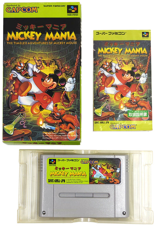 Mickey Mania - Super Famicom / SNES