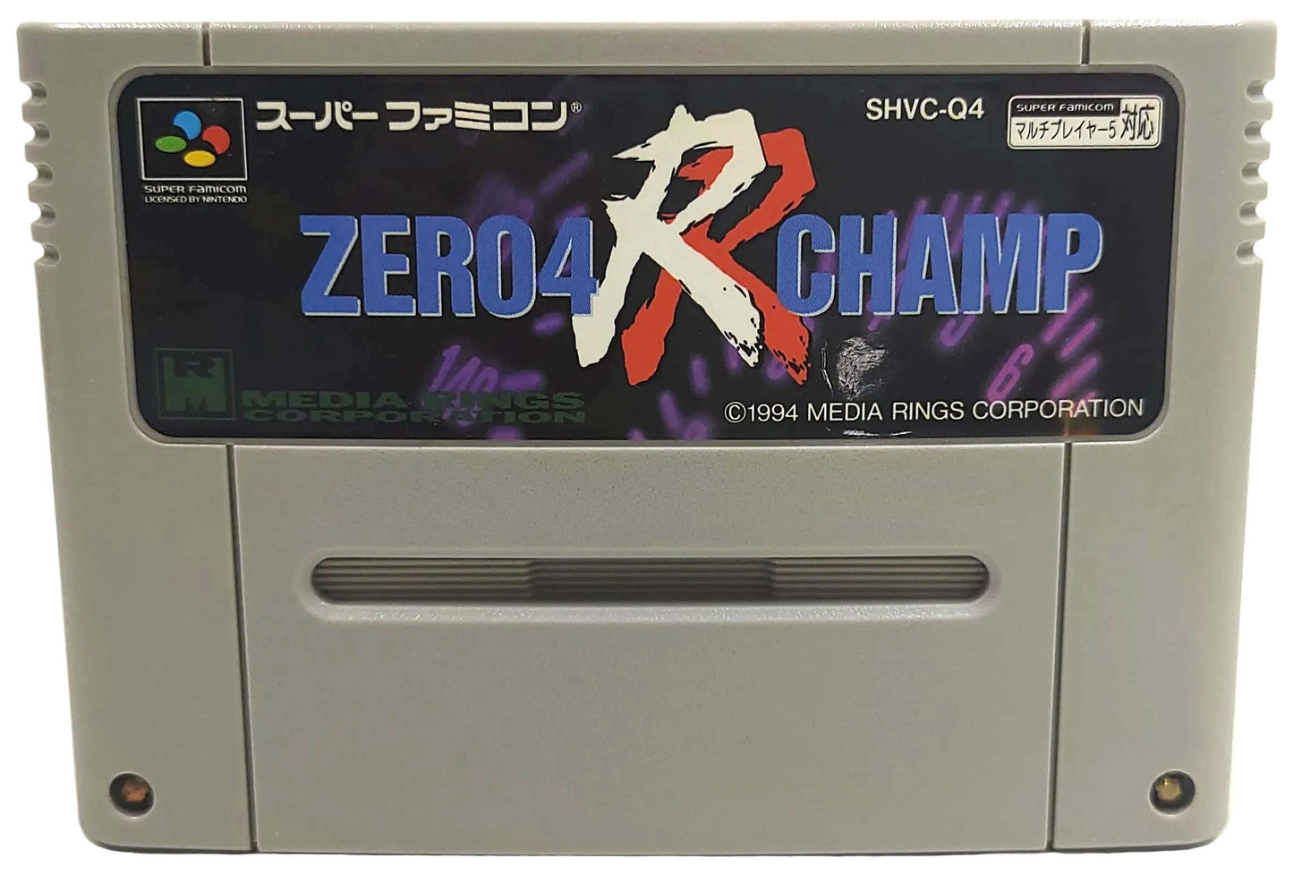 Zero 4 Champ RR - Super Famicom / SNES
