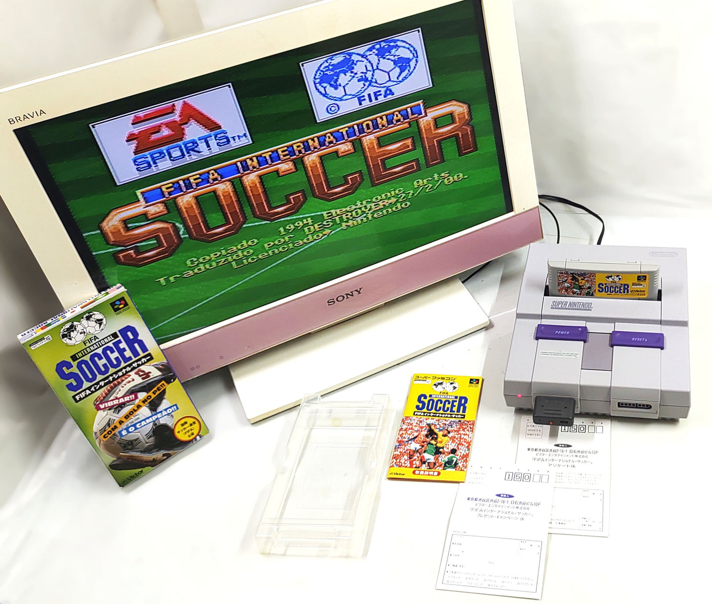 Fifa International Soccer [TRADUZIDO Português-BR] - Super Famicom / SNES