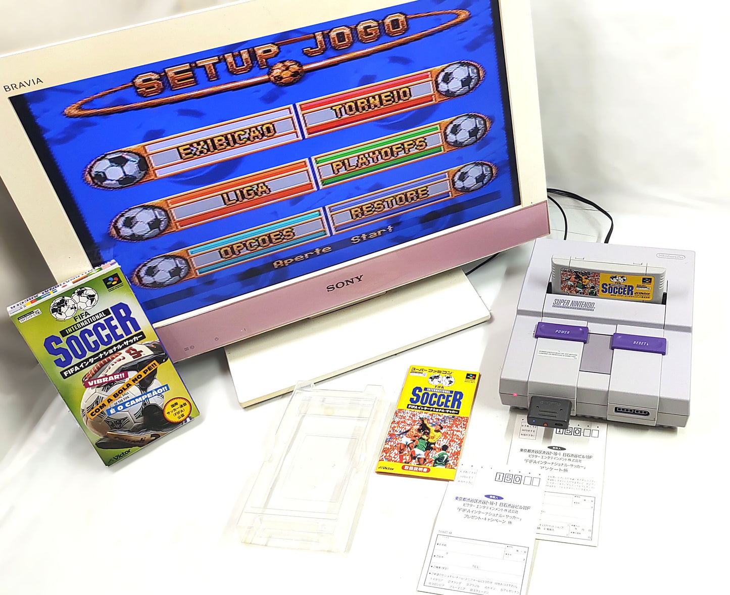 Fifa International Soccer [TRADUZIDO Português-BR] - Super Famicom / SNES