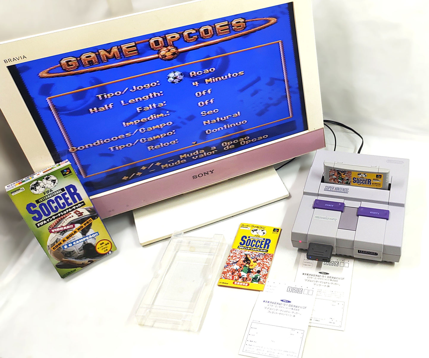Fifa International Soccer [TRADUZIDO Português-BR] - Super Famicom / SNES