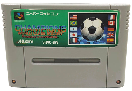 Champions World Class Soccer - Super Famicom / SNES