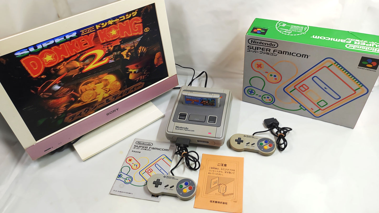 Super Famicom Completo + DKC 2