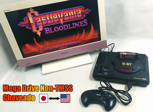 SEGA Mega Drive Non-TMSS [ Chaveado JP < > USA ]