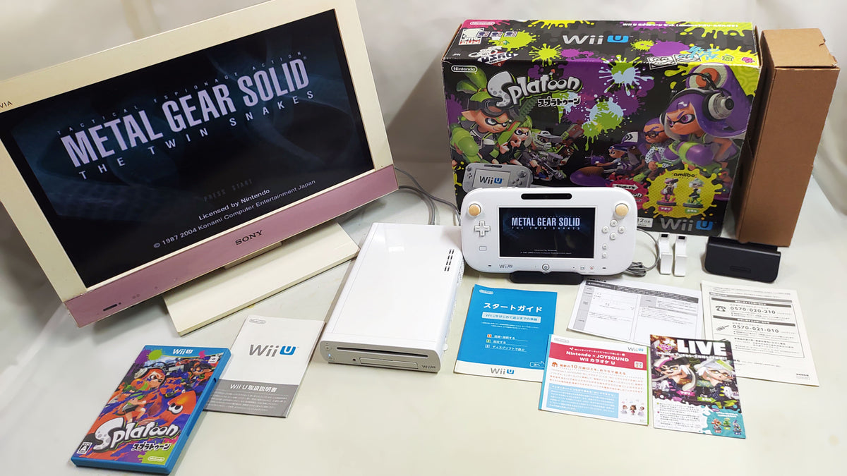 Wii U Splatoon Bundle [Destravado + Games + Traduzido]
