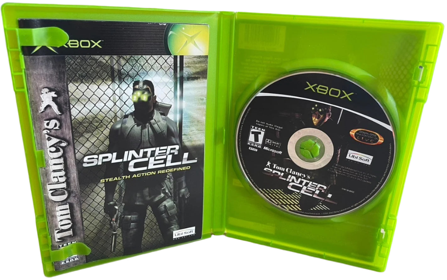 Splinter Cell - Xbox clássico