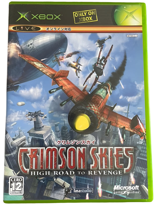 Crimson Skies - Xbox clássico
