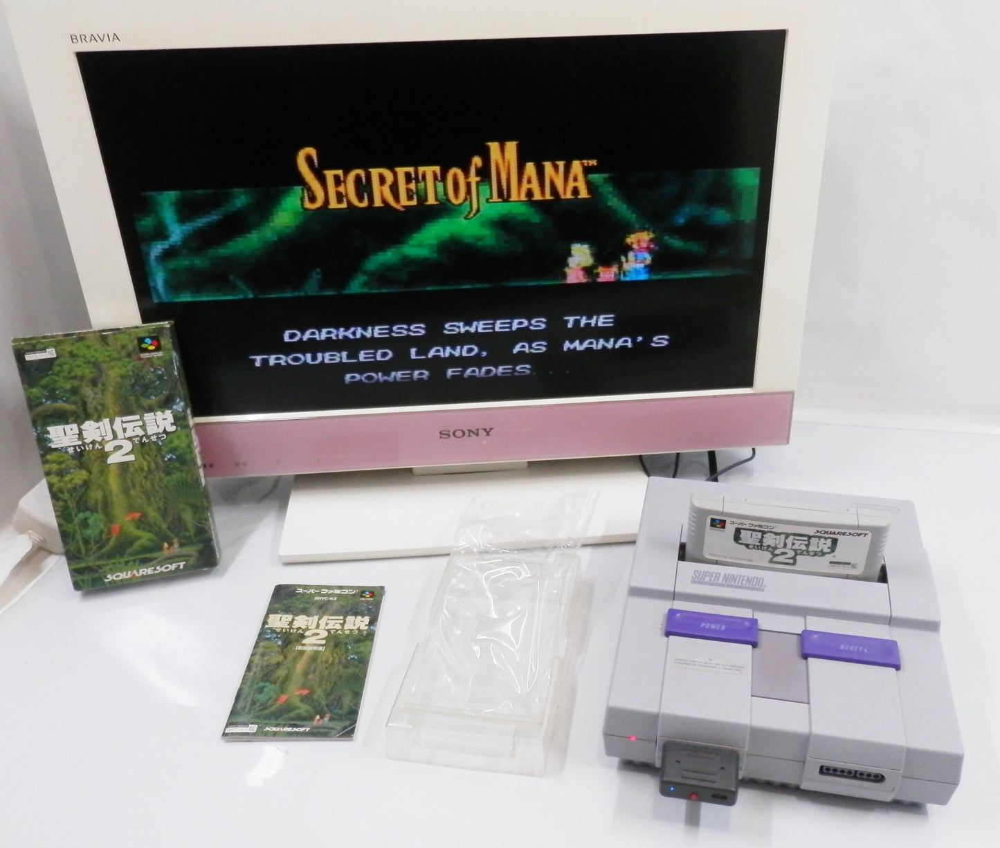 Secret of Mana [TRADUZIDO INGLÊS] - Super Famicom / SNES