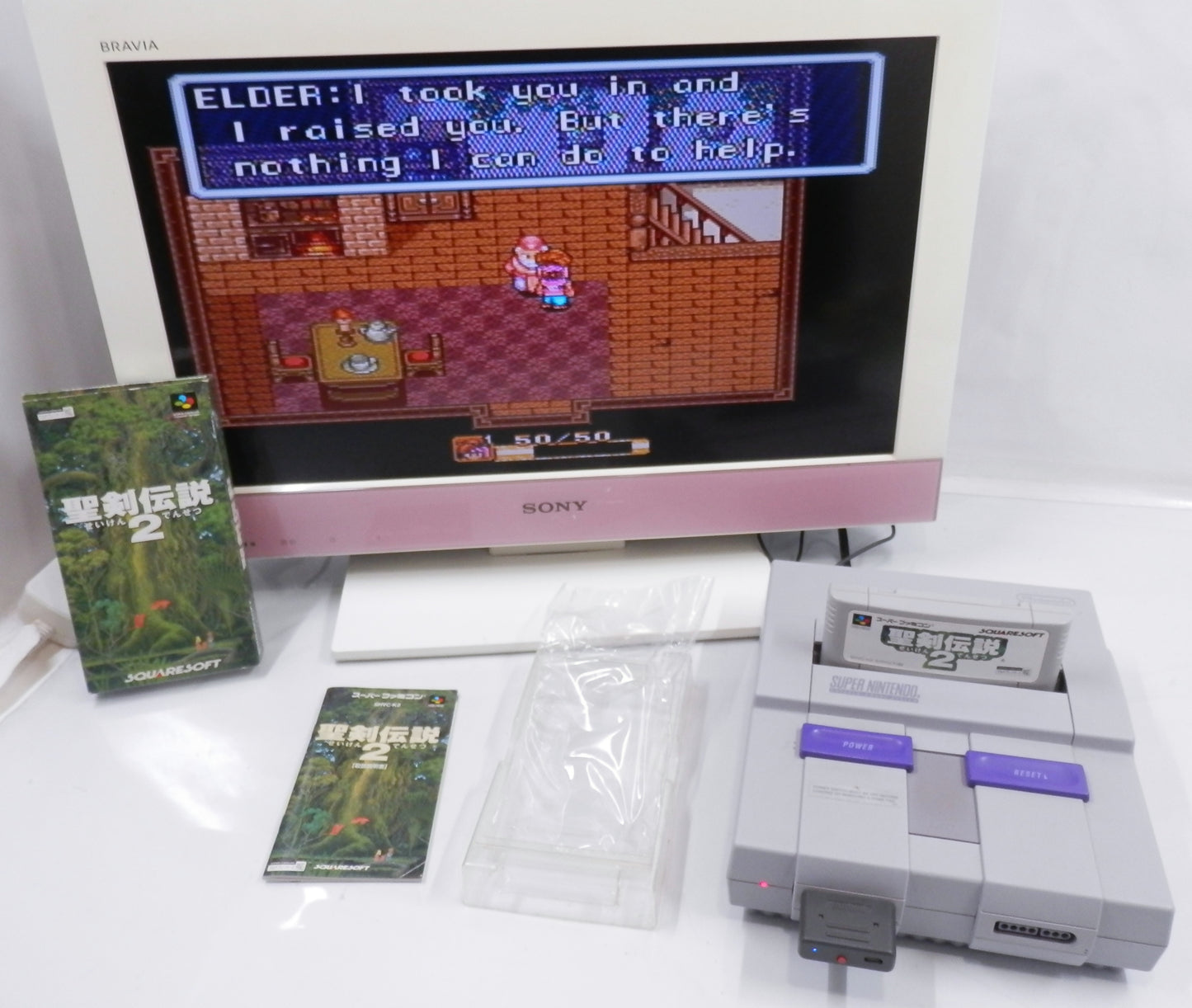 Secret of Mana [TRADUZIDO INGLÊS] - Super Famicom / SNES