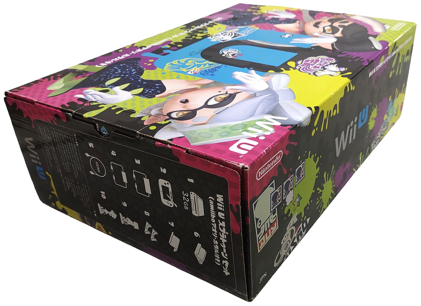 Wii U Splatoon Bundle [Destravado + Games + Traduzido]