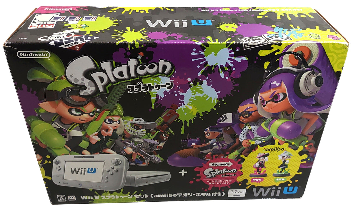 Wii U Splatoon Bundle [Destravado + Games + Traduzido]