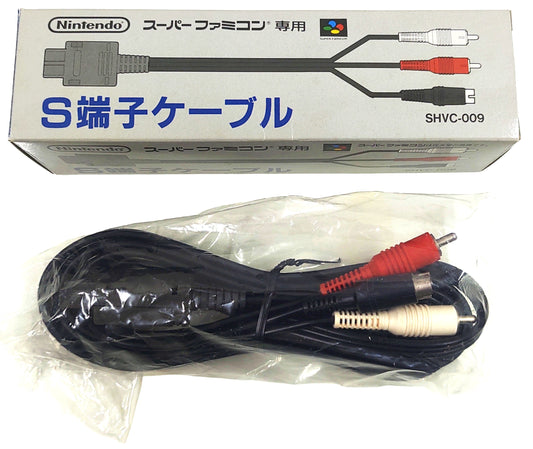 Cabo Original Nintendo S-Video para Super Famicom / SNES / N64 / GC
