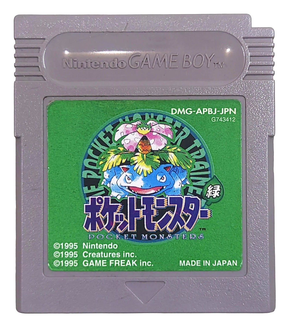 Pokemon Green - Nintendo Gameboy