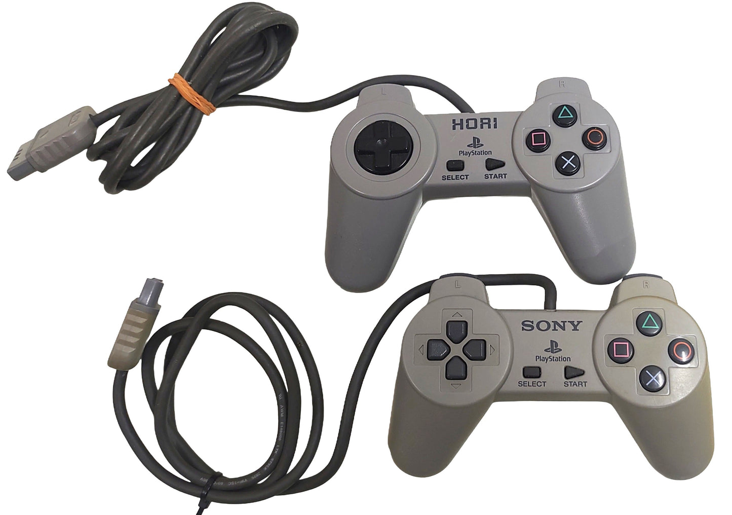 2x Controles Sony + Hori - Sony Playstation PS1
