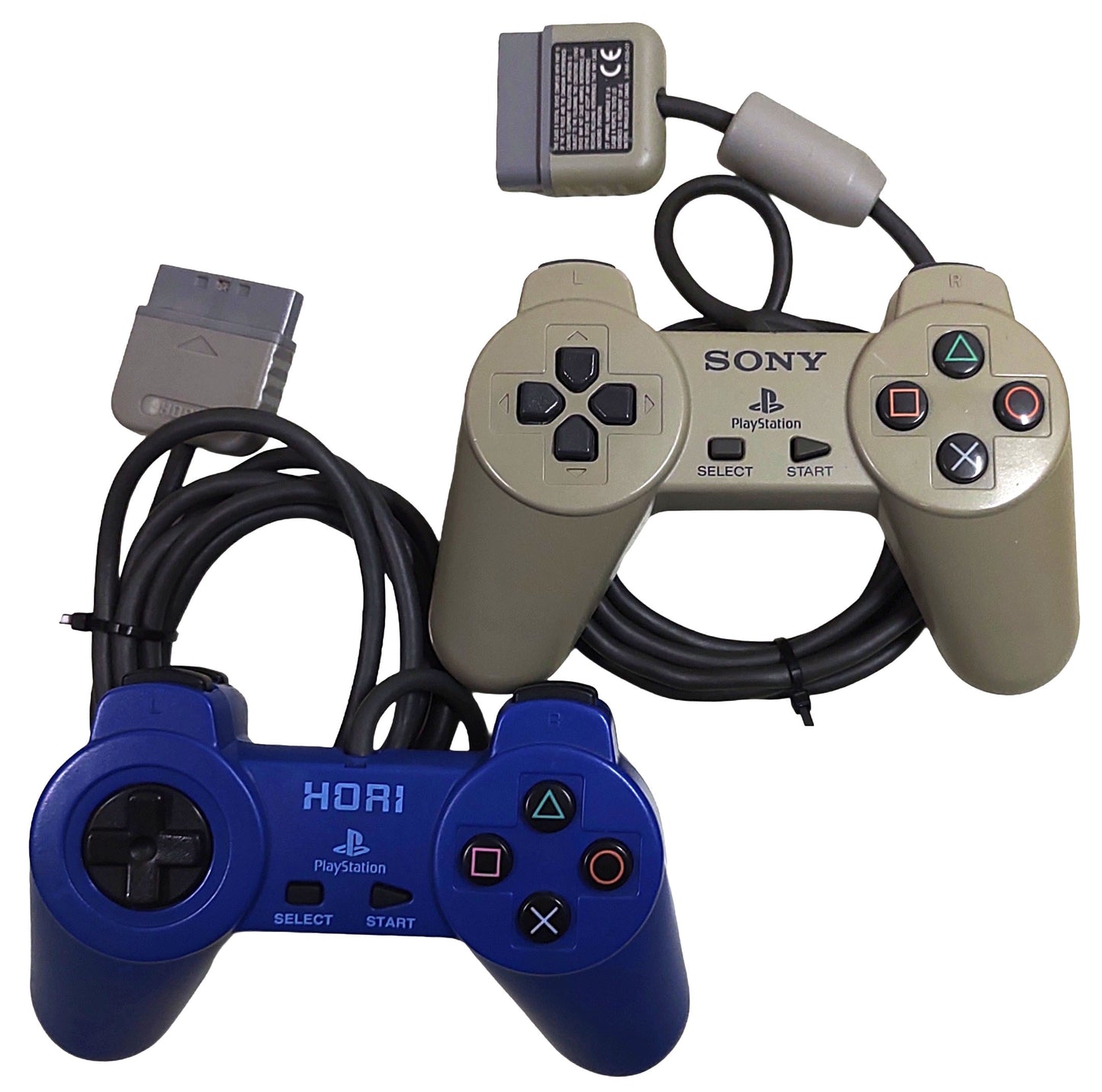 2x Controles Sony + Hori - Sony Playstation PS1