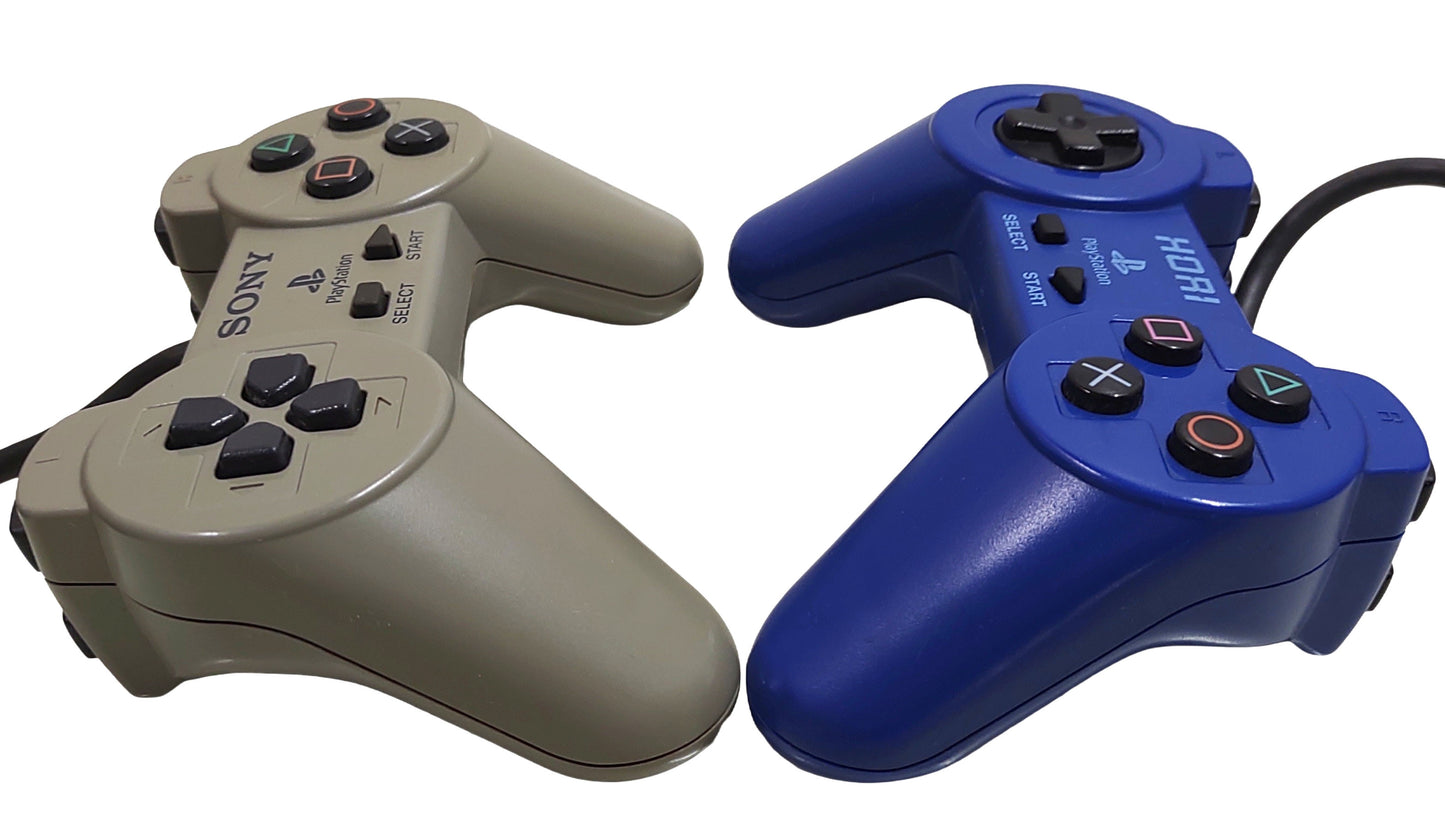 2x Controles Sony + Hori - Sony Playstation PS1