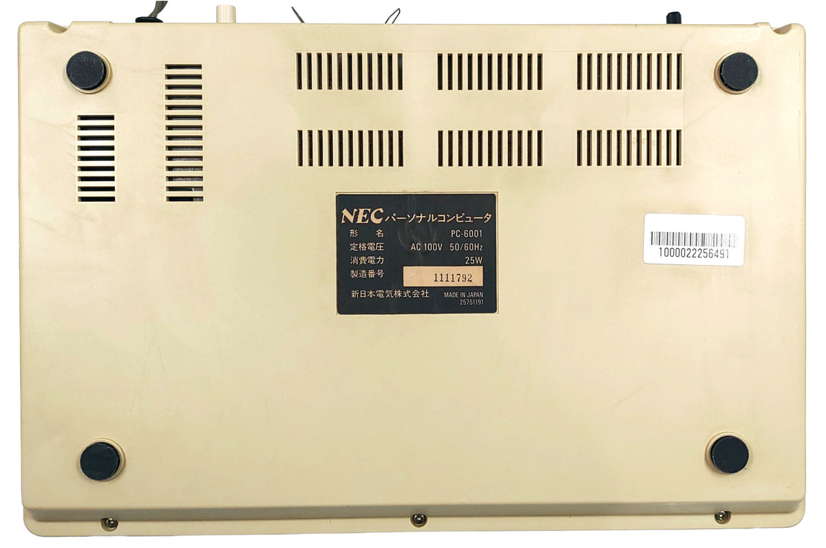 NEC PC-6001 Personal Computer PC-6000 series