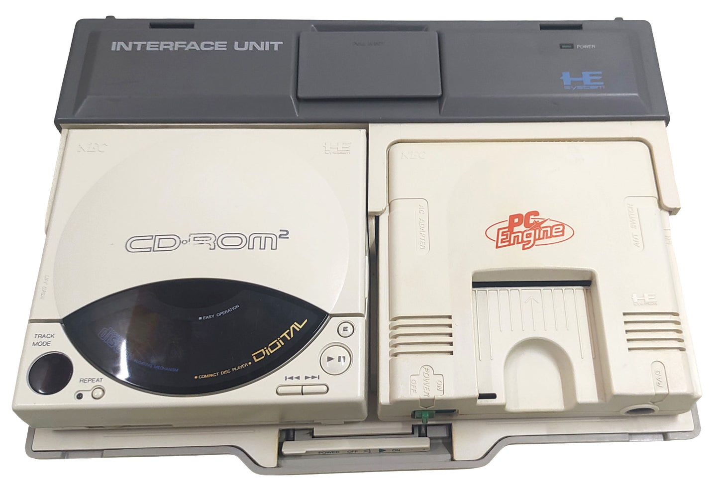 NEC PC-Engine + CD-ROM² na maleta