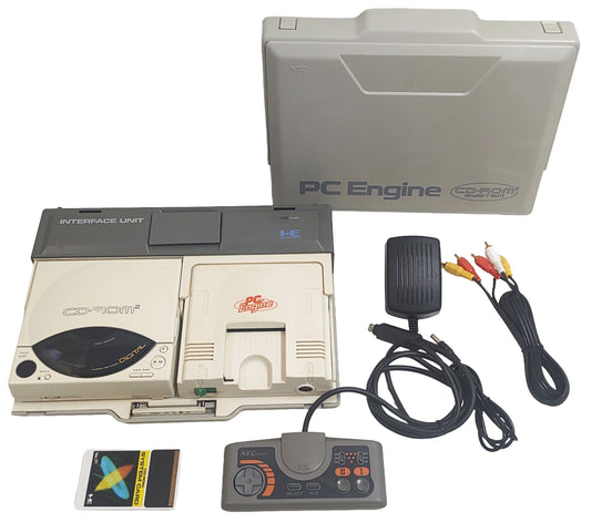 NEC PC-Engine + CD-ROM² na maleta