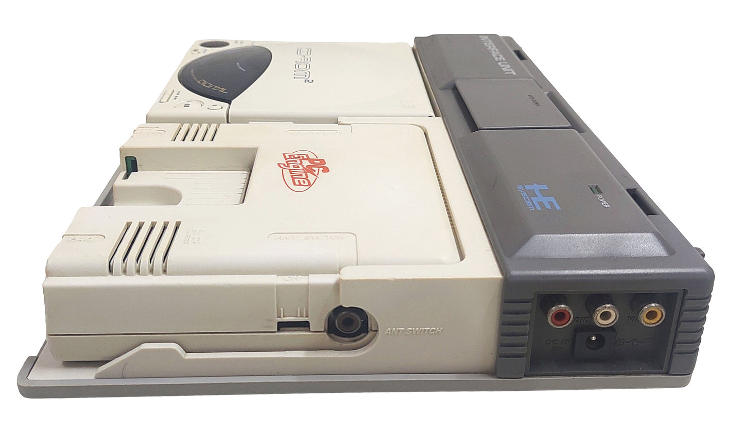 NEC PC-Engine + CD-ROM² na maleta