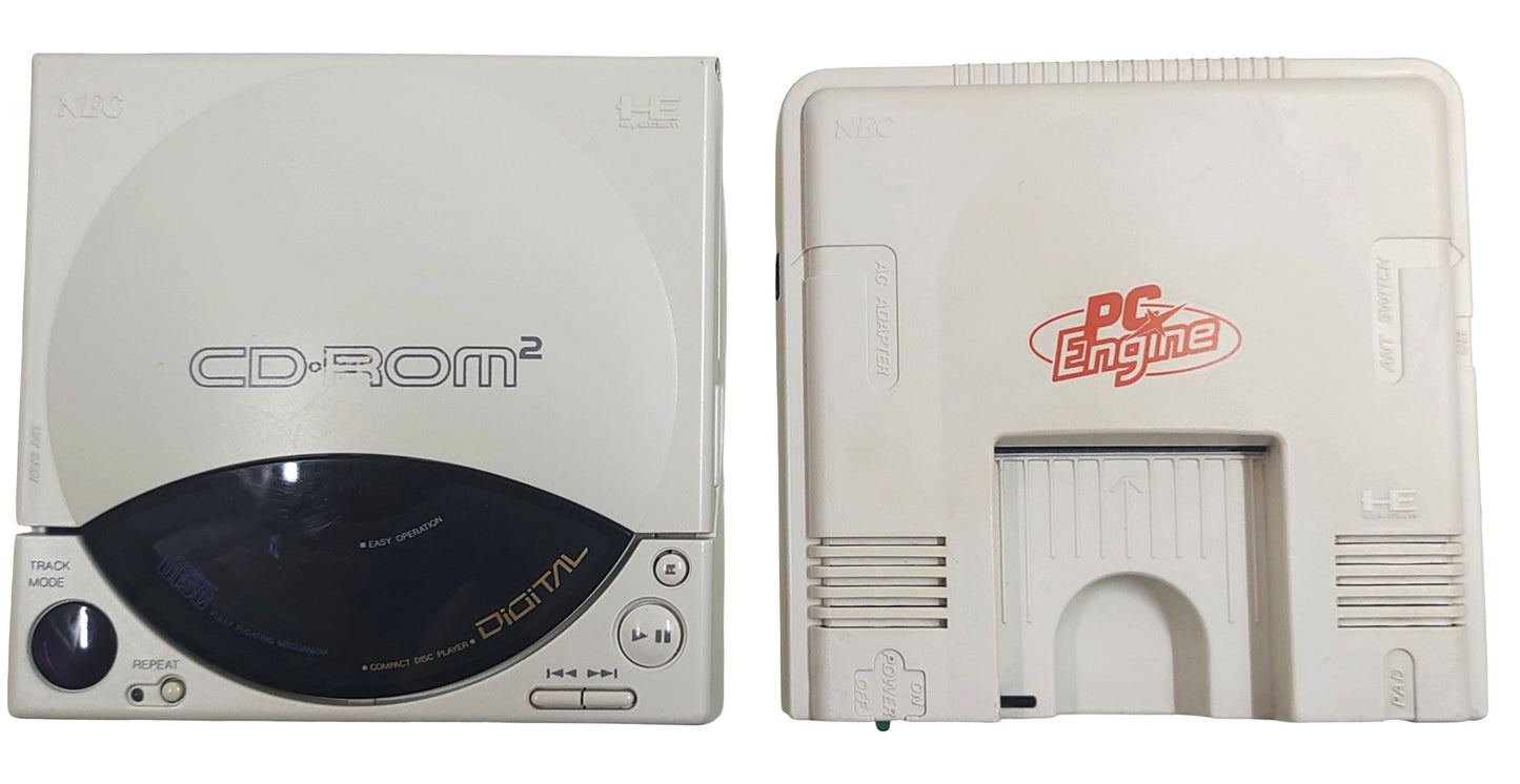 NEC PC-Engine + CD-ROM² na maleta