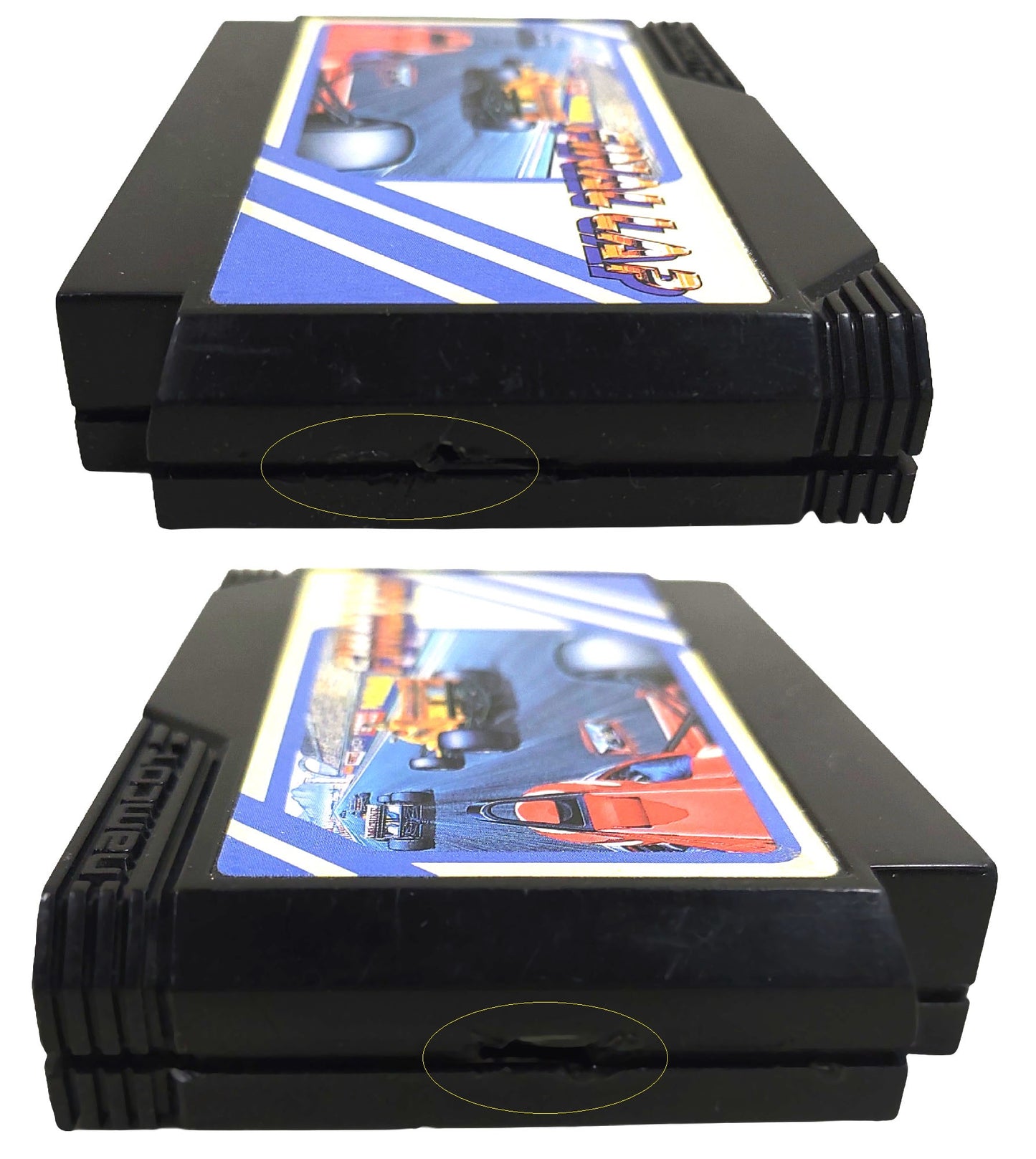 Final Lap + Pac Land - Famicom / NES
