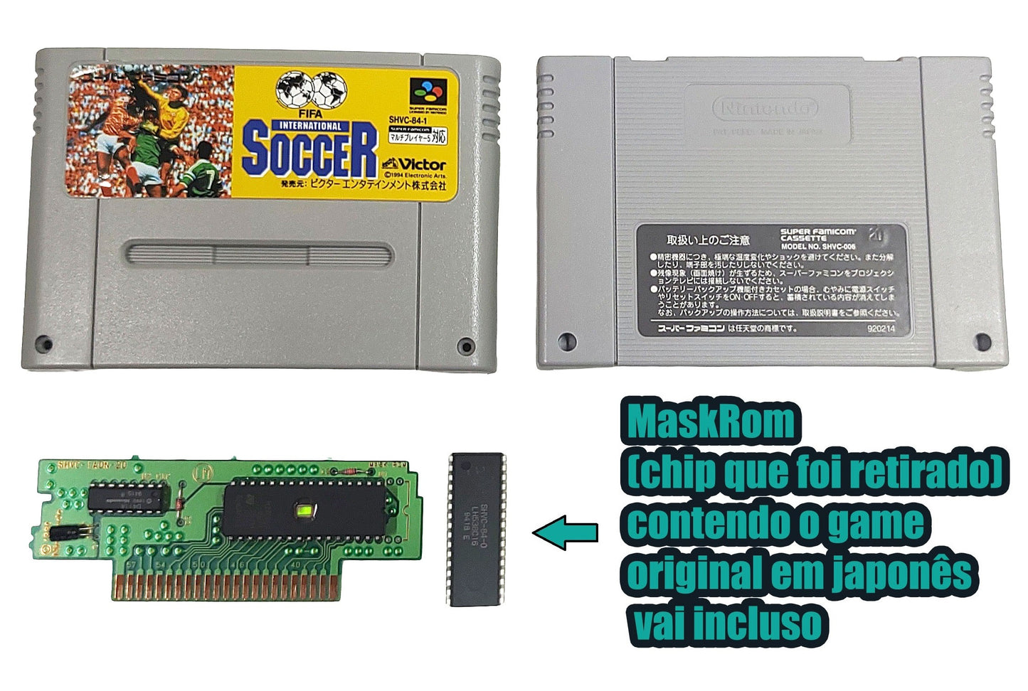 Fifa International Soccer [TRADUZIDO Português-BR] - Super Famicom / SNES