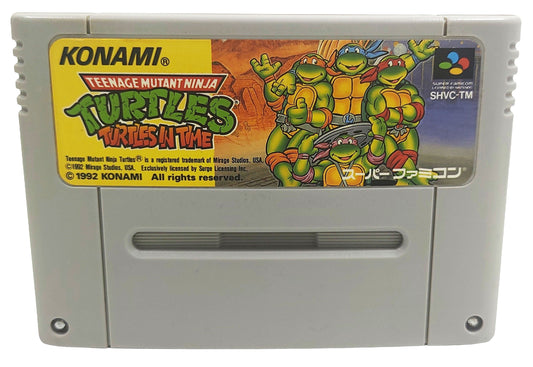 Teenage Mutant Ninja Turtles: Turtles in Time - Super Famicom / SNES