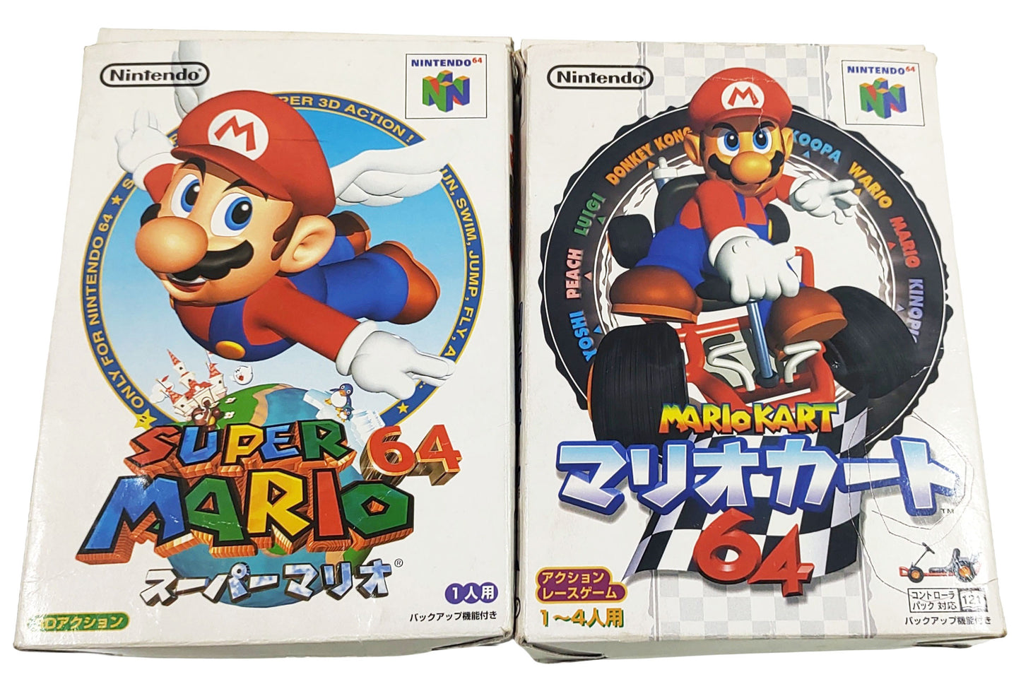 Mario 64 + Mario Kart 64 - Nintendo 64
