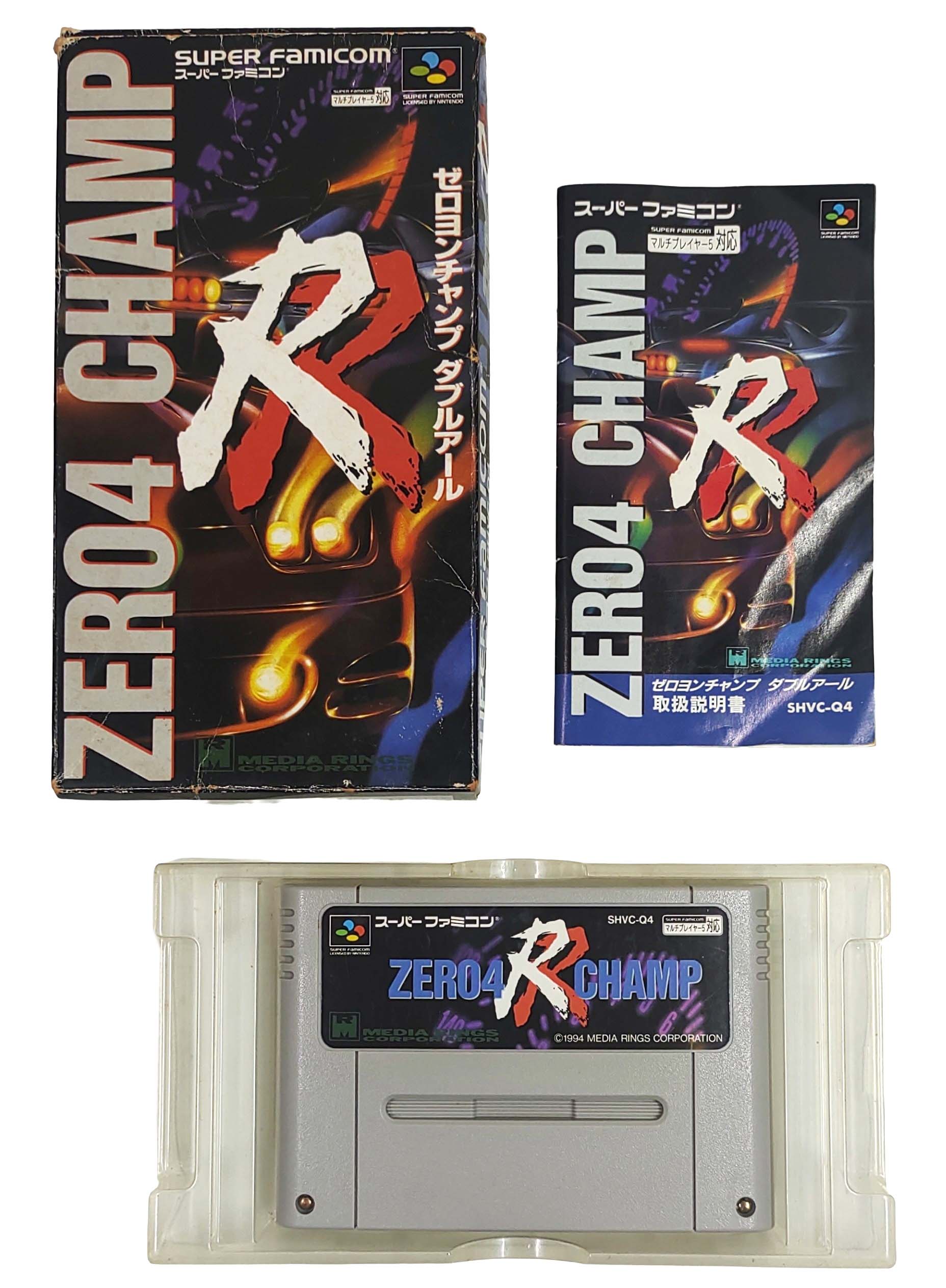 Zero 4 Champ RR - Super Famicom / SNES – Nihongames
