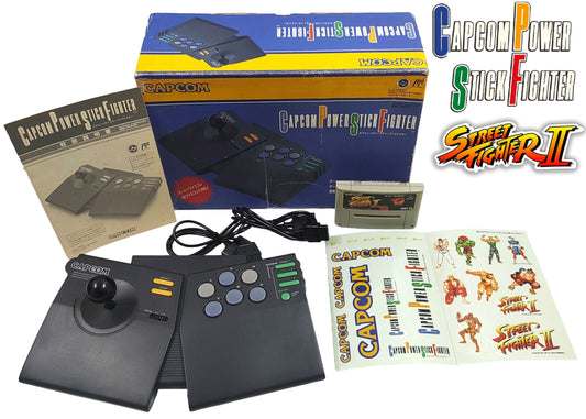 Capcom Power Stick Fighter Arcade Controle - Famicom / Super Famicom / SNES