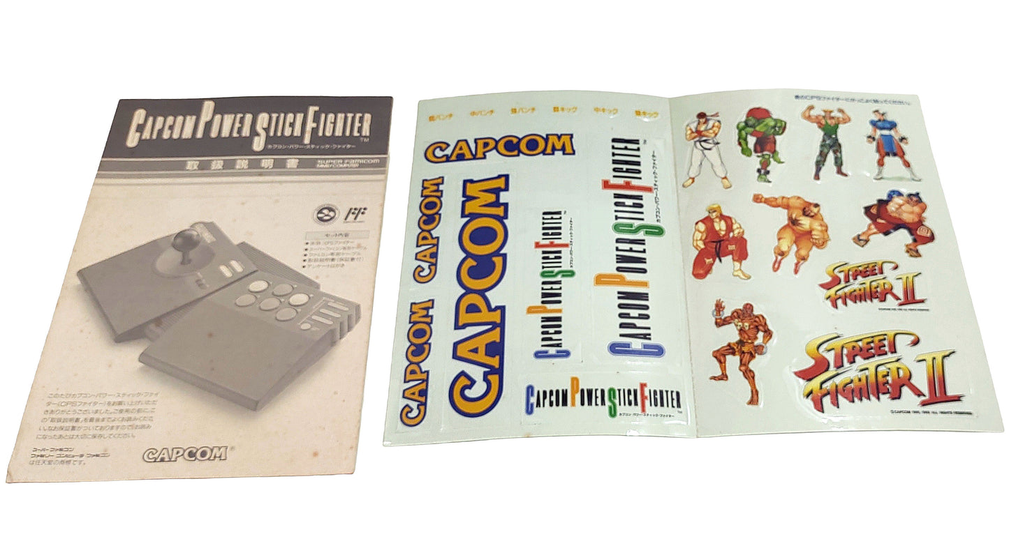 Capcom Power Stick Fighter Arcade Controle - Famicom / Super Famicom / SNES