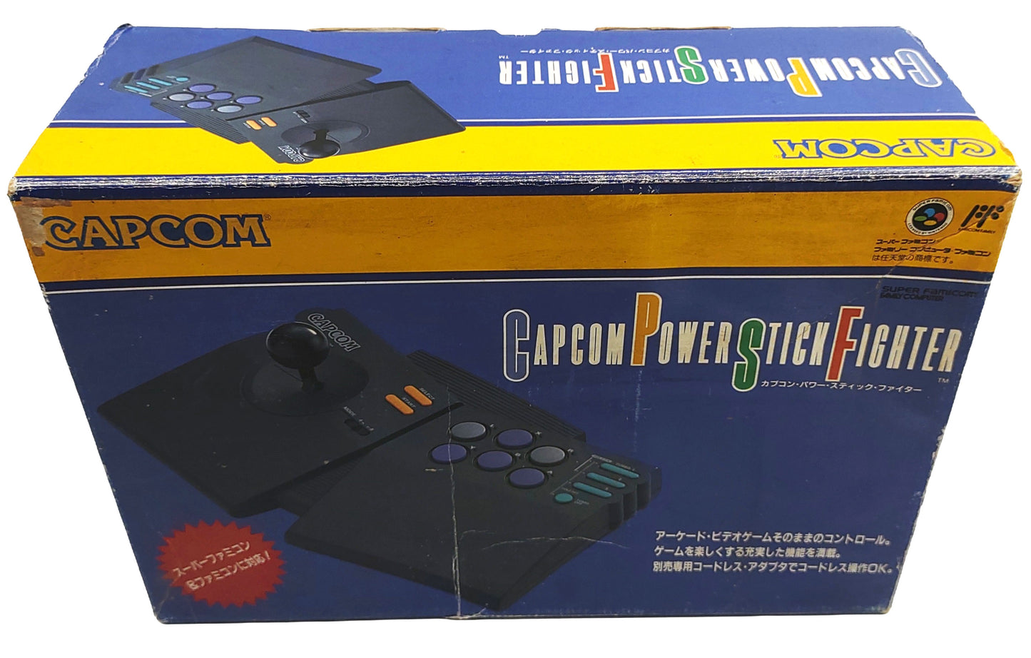 Capcom Power Stick Fighter Arcade Controle - Famicom / Super Famicom / SNES