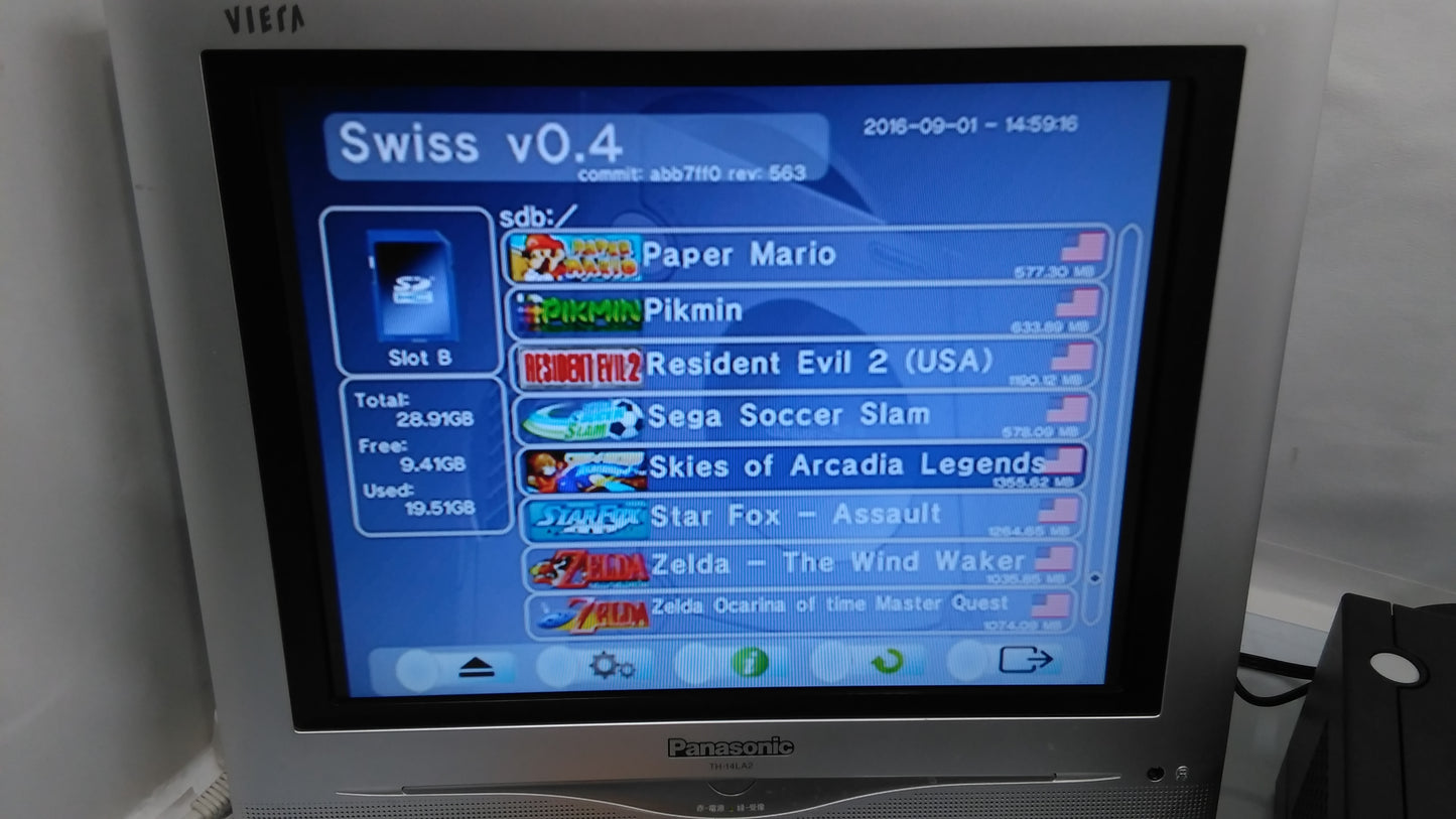 Game Cube Completo [Destravado + Games via cartão SD]