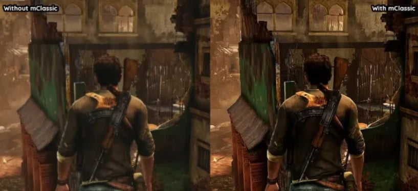 Marseille mClassic - Processador gráfico plug-and-play externo “upscale”